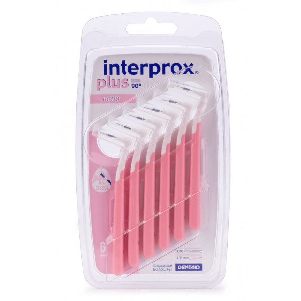 Interprox Brossette Interdentaire Plus 90º Nano 6 Unités