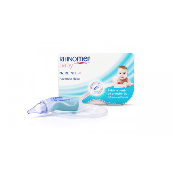 Rhinomer Bébé Narhinel Aspirateur Nasal Doux pour Bébé 1 unité.