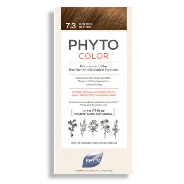 Phyto Phytocolor Coloration Permanente 7.3 Blond Doré
