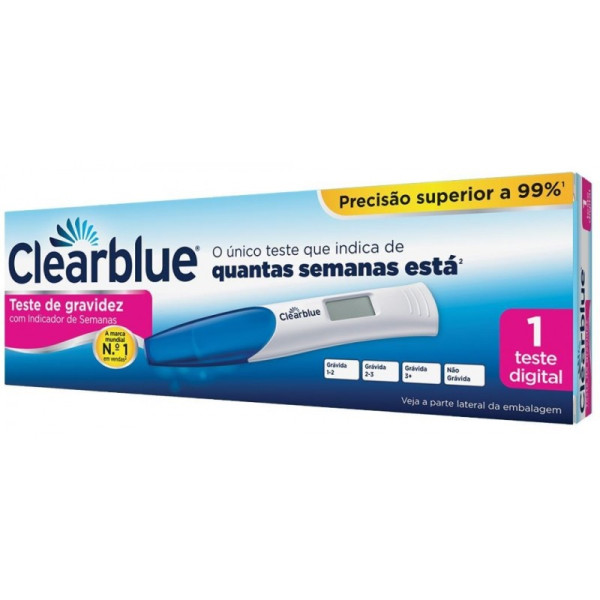 Clearblue Test de Grossesse Indicateur de Semaines 1 unité.