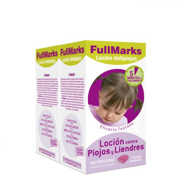 FullMarks Anti-Piolhos et Anti-Lentes Duo Lotion 2x100ml