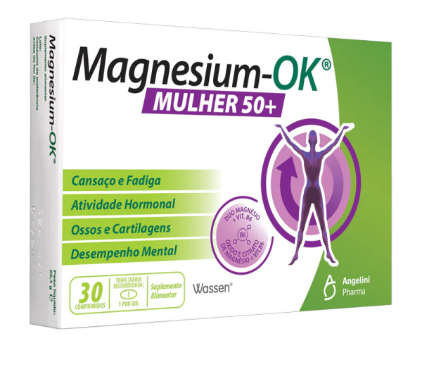 Magnesium-Ok Femme 50+ Comprimés x30