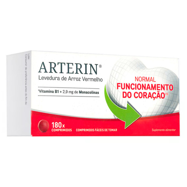 Arterin Levure de Riz Rouge Comprimés x180