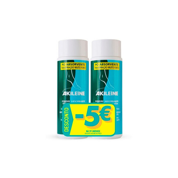 Akileïne Pó Absorbant Mico-Préventif 2 x 75 g