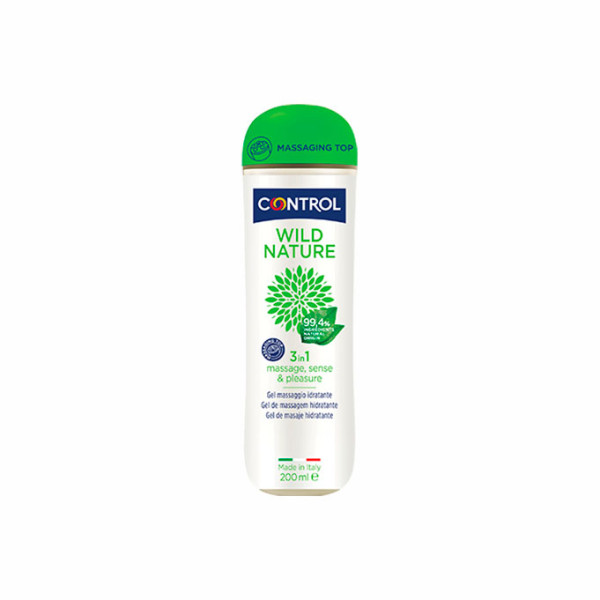 Contrôle Gel Massage Nature Sauvage 3En1 200 ml