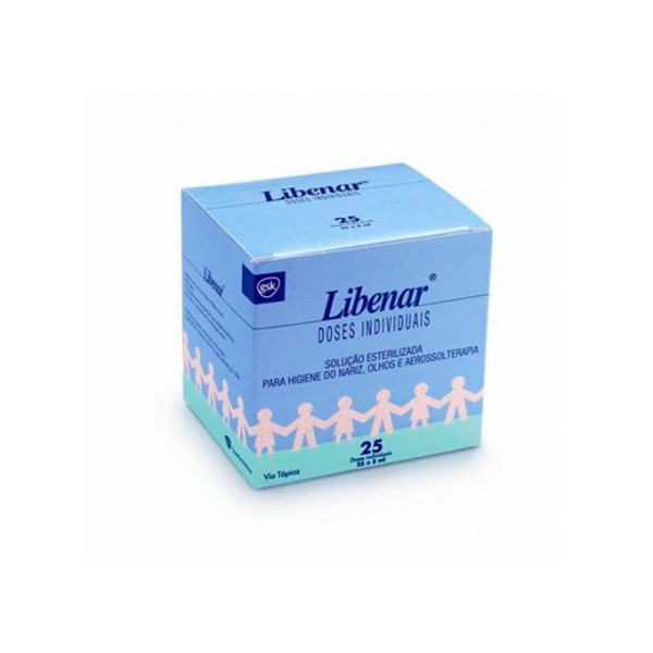 Libenar Solution Physiologique Stérile en Monodoses 25 x 5 ml
