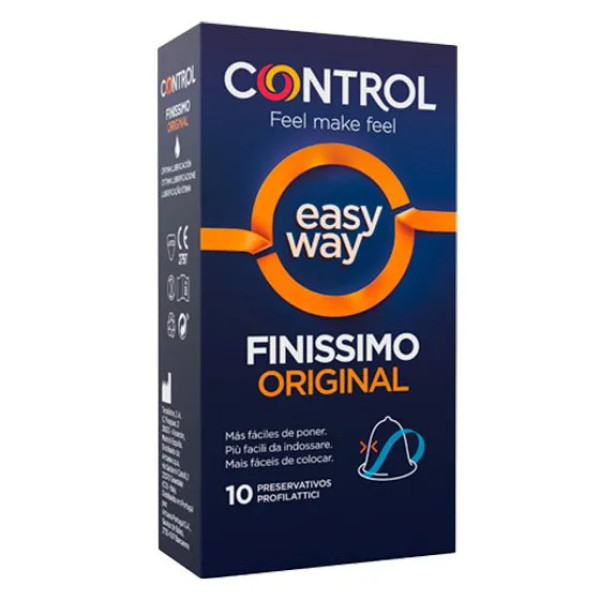 Contrôle Finissimo Original Préservatifs Easy Way X10