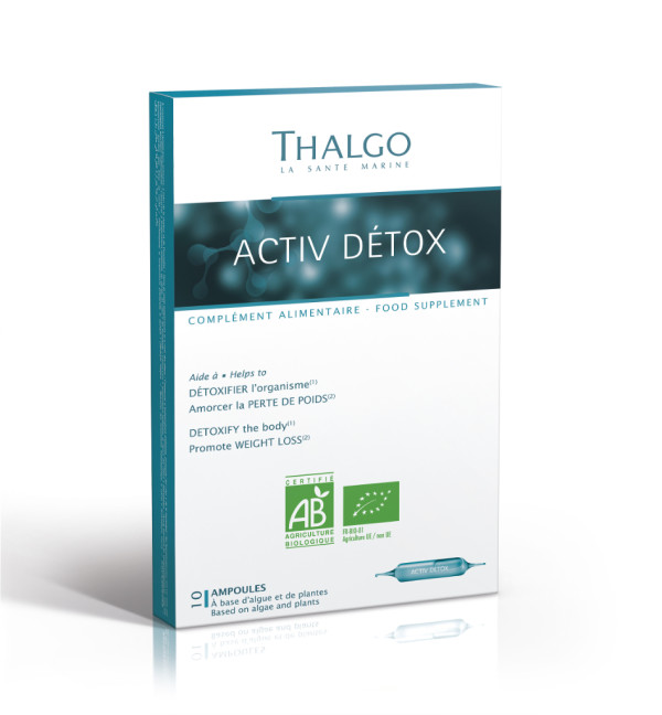Thalgo Activ Detox Supplément Détoxifiant 10 Ampoules