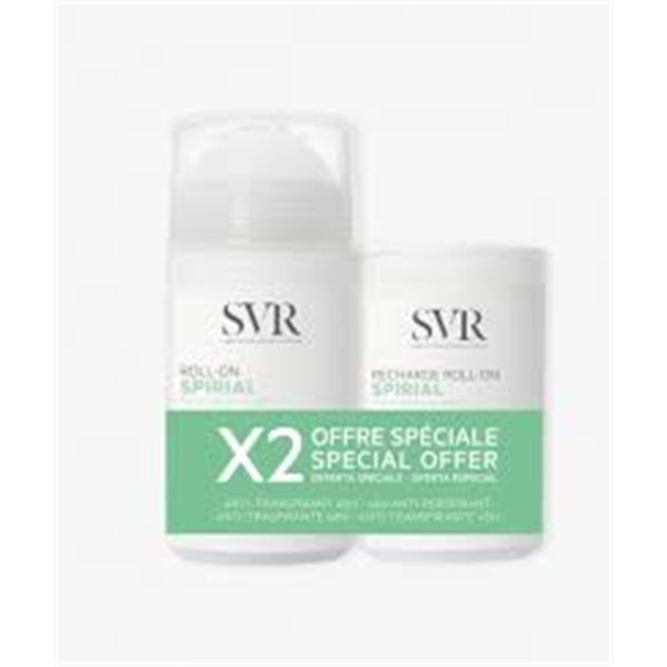 Svr Spirial Déo Roll On Tranp 50+Recharge 50